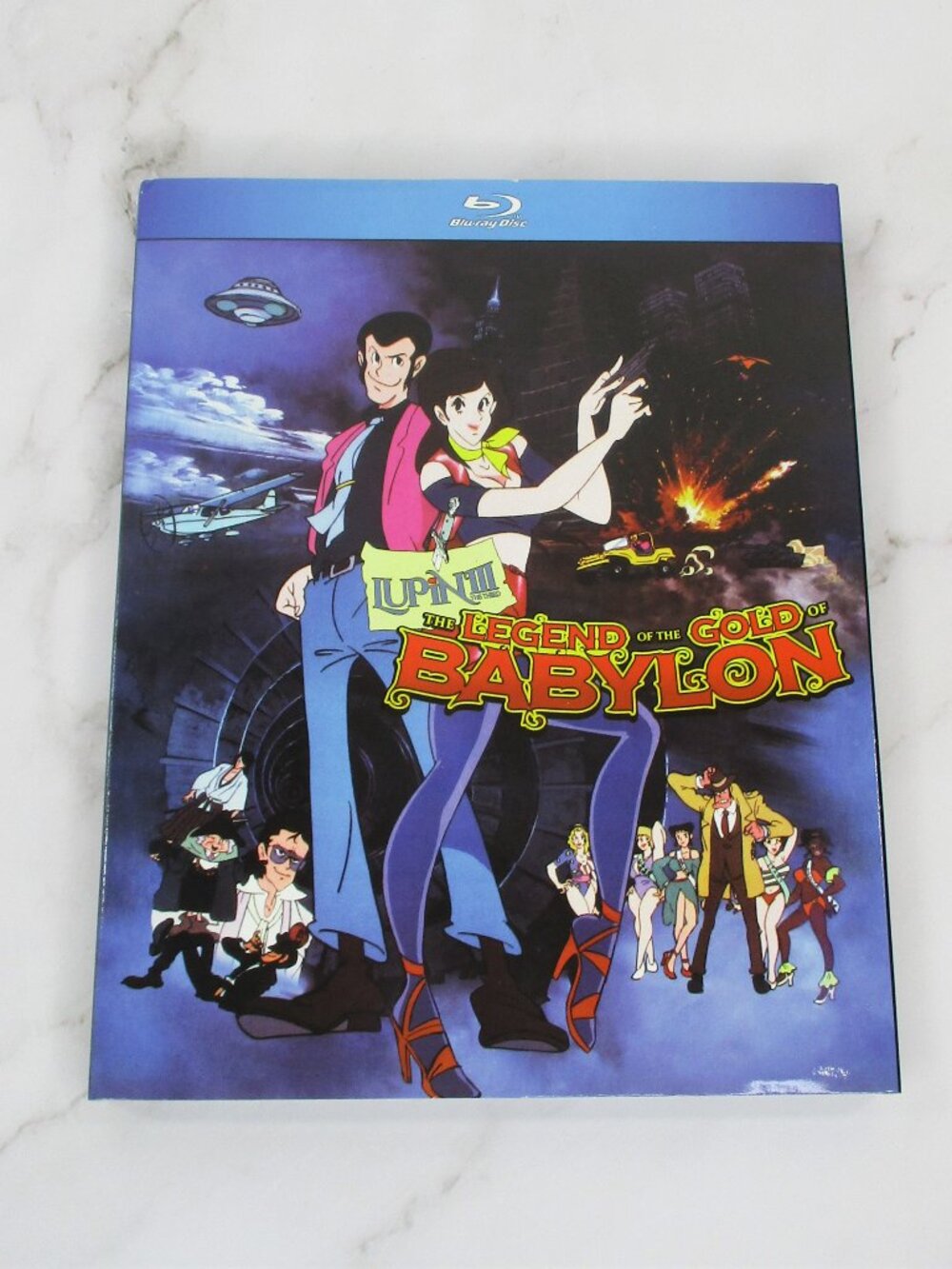 Lupin The Third: The Legend of the Gold of Babylon (Blu-Ray 2018) Anime RARE